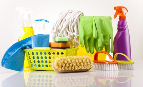 Recycling and sustainability services with organised waste sorting