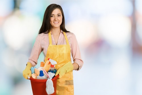Daily commercial cleaning for a Putney business